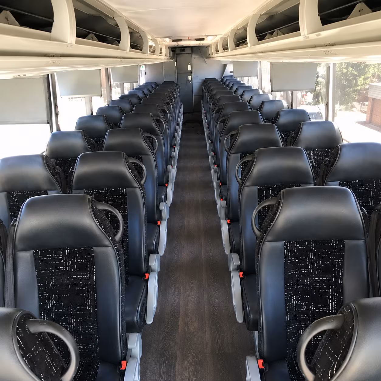 Woodbridge Airport Shuttle & Transportation party bus exterior