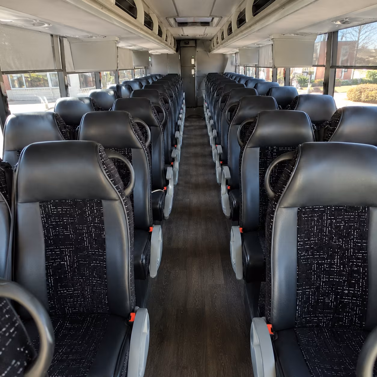 Woodbridge Airport Shuttle & Transportation party bus exterior