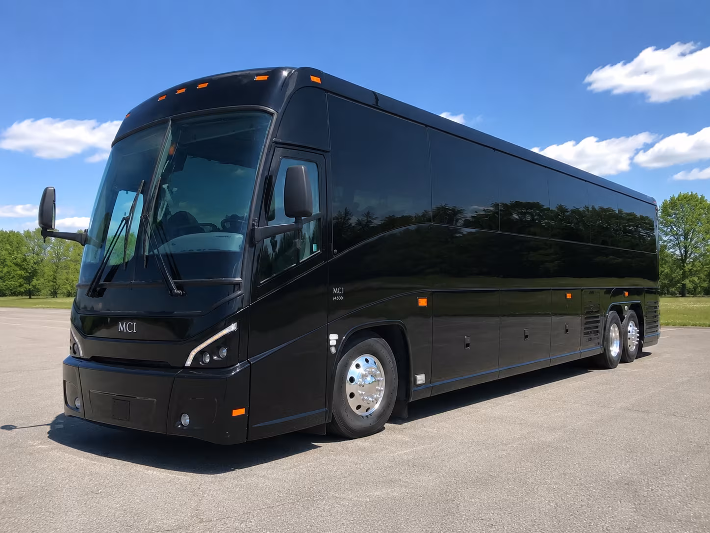 Woodbridge Corporate Transportation party bus exterior