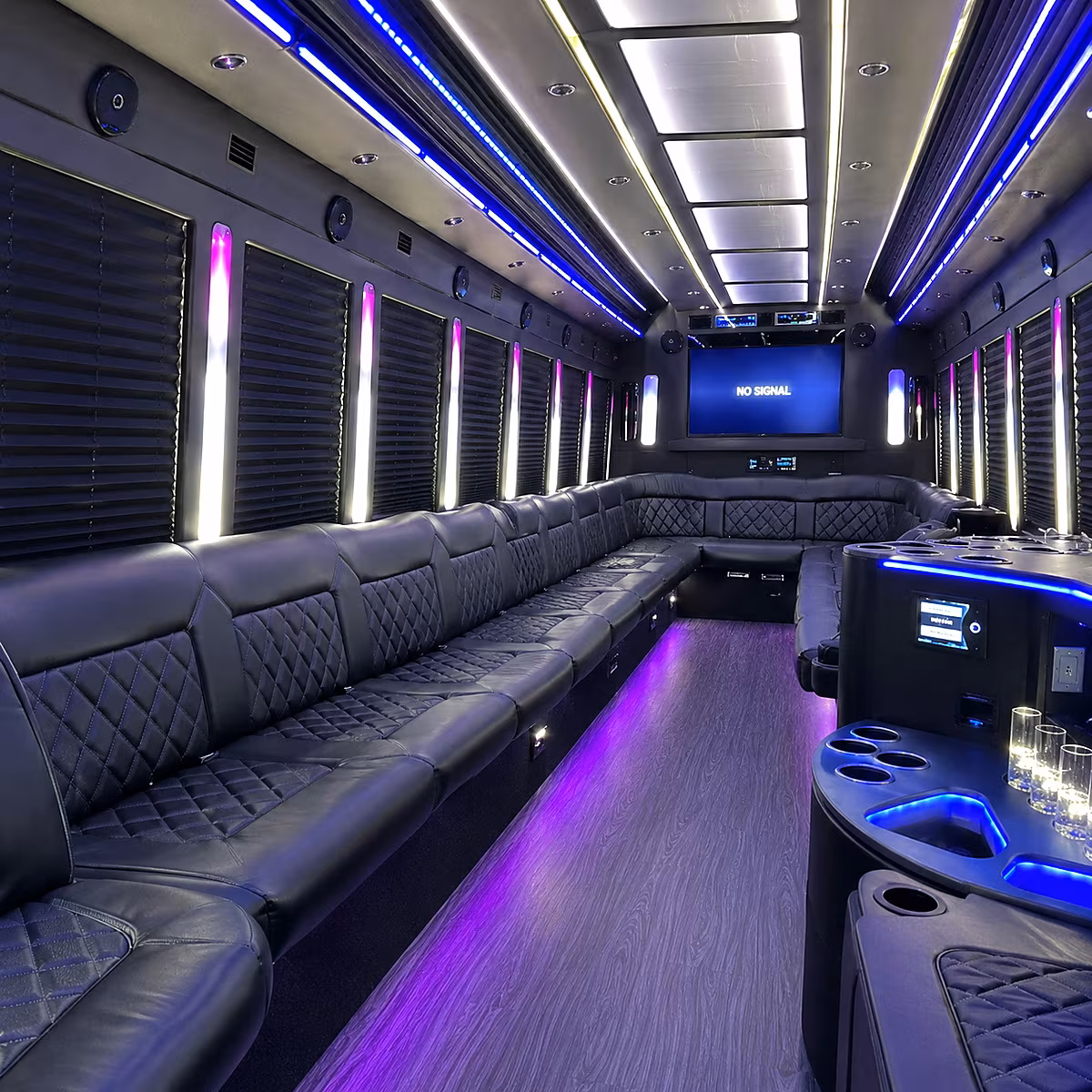 Woodbridge Private Event Transportation route planning