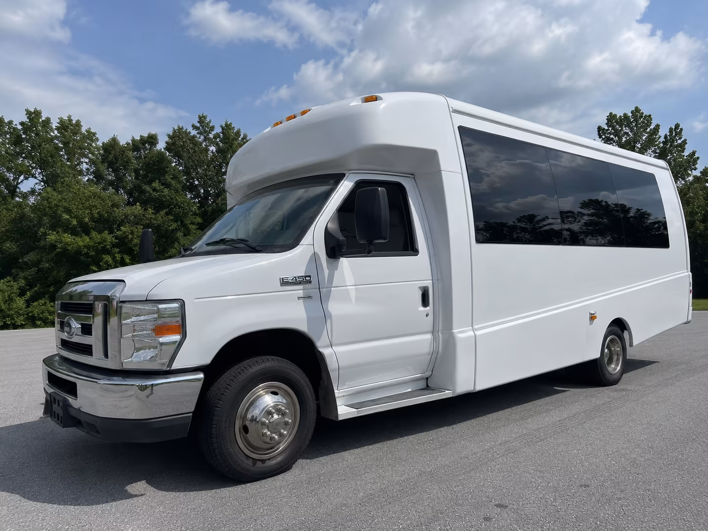 Woodbridge Prom & Homecoming Transportation party bus exterior