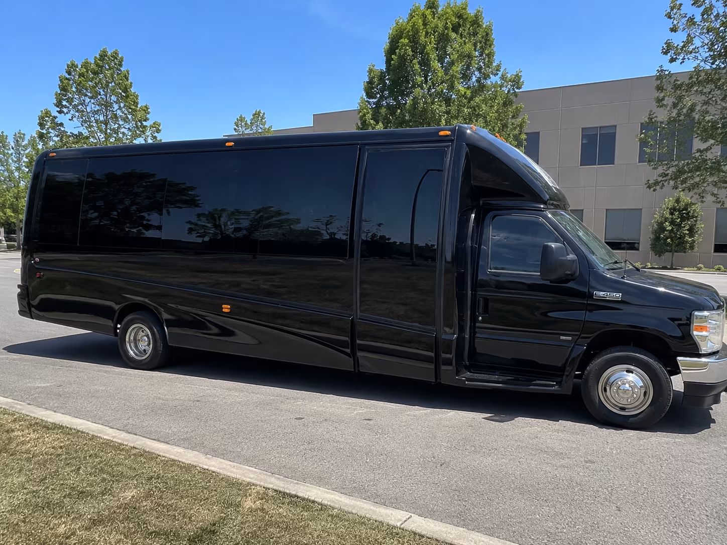 Woodbridge Prom & Homecoming Transportation party bus exterior