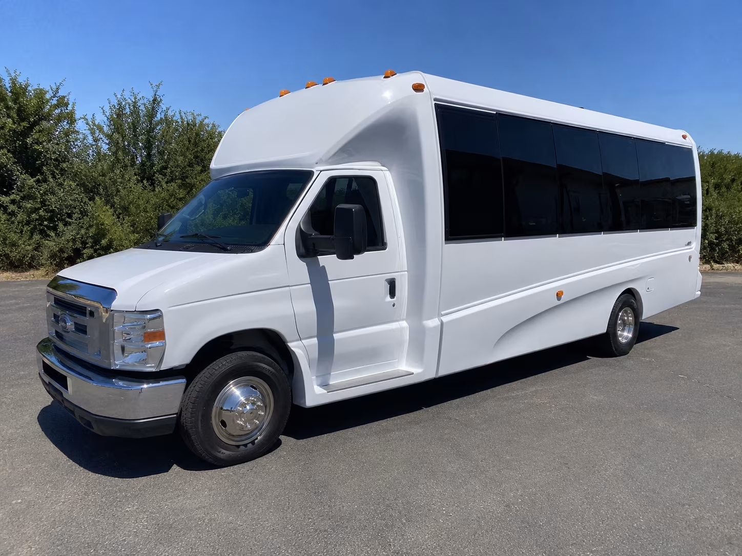 Woodbridge Prom & Homecoming Transportation party bus exterior