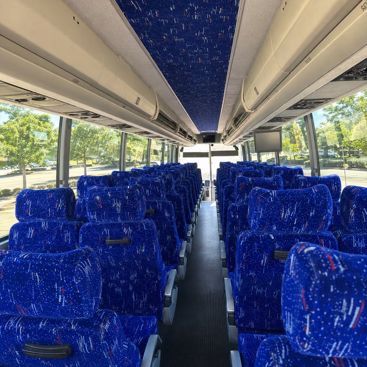 Woodbridge School Event Transportation onboard seating