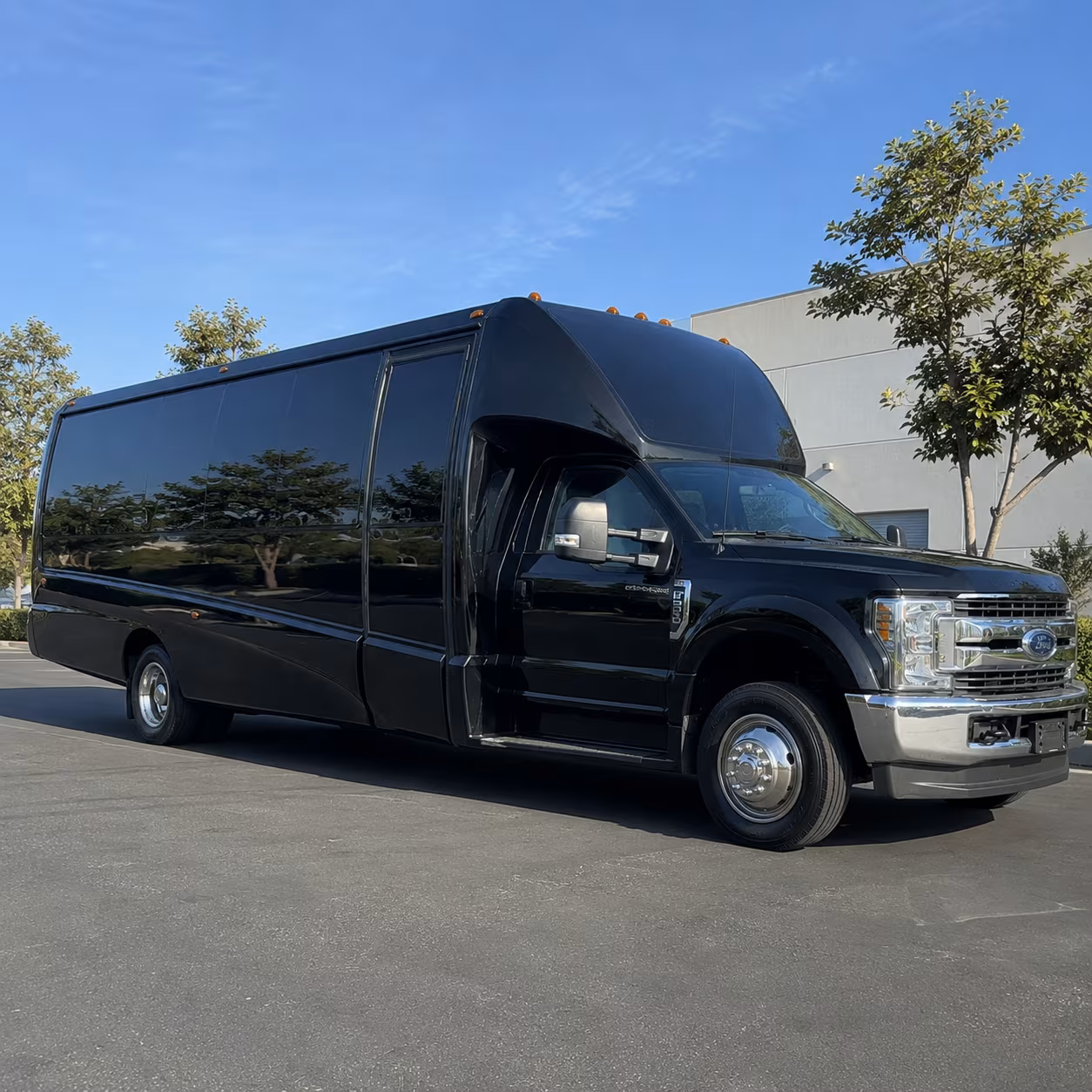 Woodbridge Wedding Transportation party bus interior