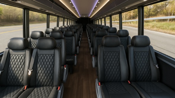 20 Passenger Minibus Interior