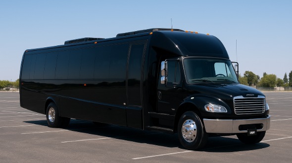 Exterior of Woodbridge Party Bus Company's 20 Passenger Party Bus in Piscataway
