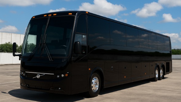 Exterior of Woodbridge Party Bus Company's 40 Passenger Party Bus in Piscataway