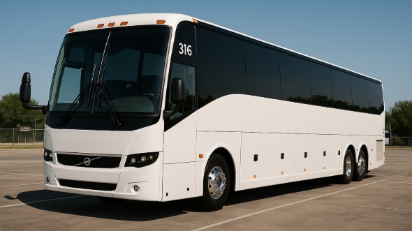 Exterior of Woodbridge Party Bus Company's 40 Passenger Party Bus in Plainfield